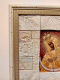 Mozaika ,,Aušros vartų Gailestingumo Motina" 19x19 cm