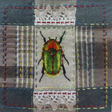 Skiautinis-,,The beetle"-Vabalas 20x20 cm