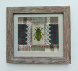 Skiautinis-,,The beetle"-Vabalas 18x20 cm